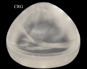 Selenite Triangle Bowl - 8 cm - QTY 1*