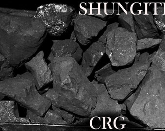 1 KILO LOT - Rough SHUNGITE from Russia 20-40 g