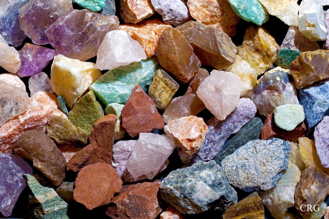 Brazilian Rough Gemstone Mix 5 Kilograms Raw Crystals and Minerals Wholesale Lot Etsy