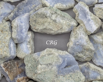 Blue Lace Agate Rough Size 1.5 to 2.5 Inches Wholesale  Raw Crystals Minerals Gemstones