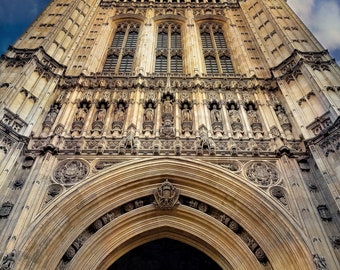 British Parliament, Architecture, London, England, Tower, City, Photography, Print, Wall Decor