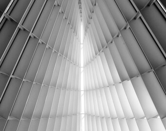 Milwaukee Art Museum, Milwaukee, Abstract, Photography, Black and White Photography, Architecture