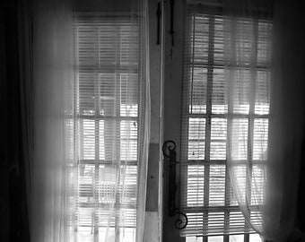 The Door, Black and White Door, Porch Door, Country Living