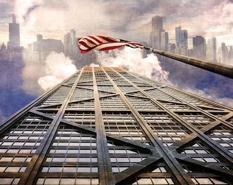 Chicago, Chicago architecture, Photography, Digital Art, City