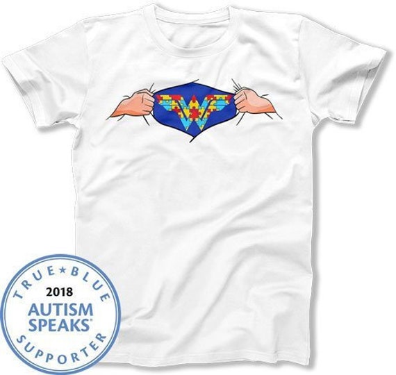 autism superhero shirt