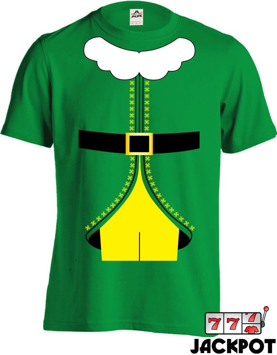 Elf Costume T Shirt Buddy the Elf Tshirt Funny Christmas Etsy