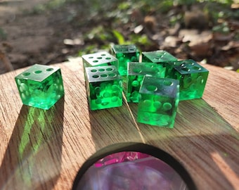 Green Poison D6 Set