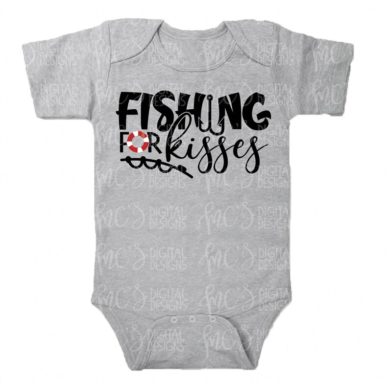 DIGITAL DOWNLOAD Fishing for Kisses Fishing for Kisses Svg Etsy