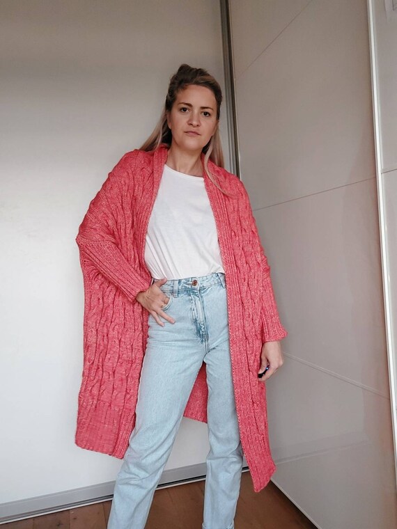 Cotton cocoon store cardigan