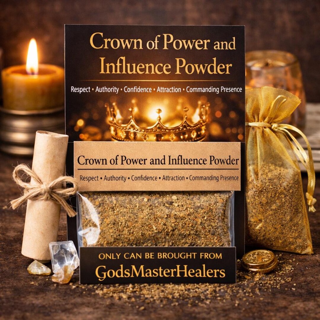 Power and Influence Powder - Respect Authority Confidence Attraction ...