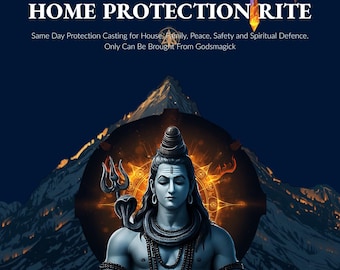 Rito especial de protección del hogar: lanzamiento de hechizos de protección el mismo día para la casa, la familia, la paz, la seguridad y la defensa espiritual.