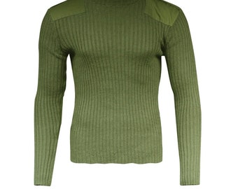 green commando sweater