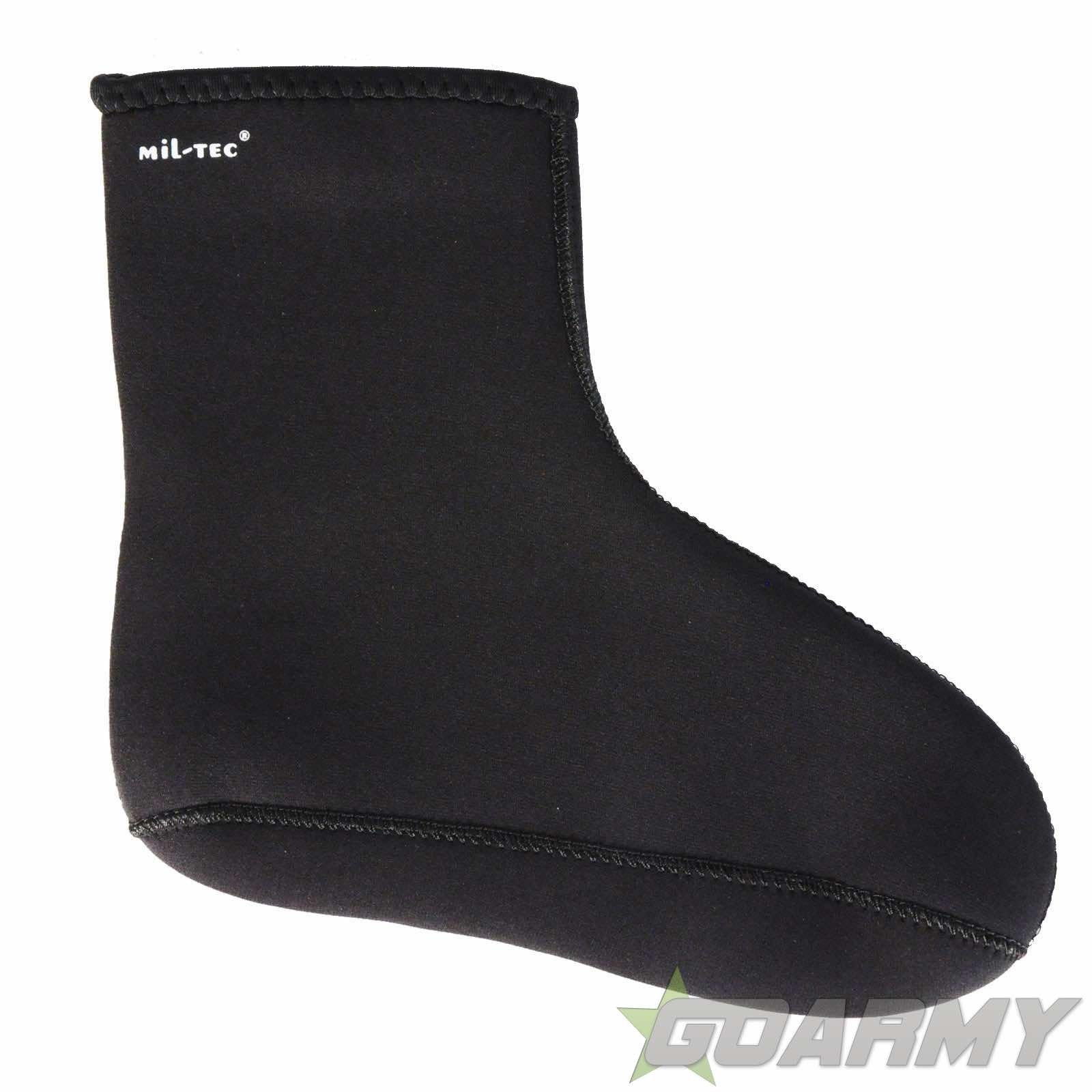Image of Mil-Tec Black Neoprene Socks