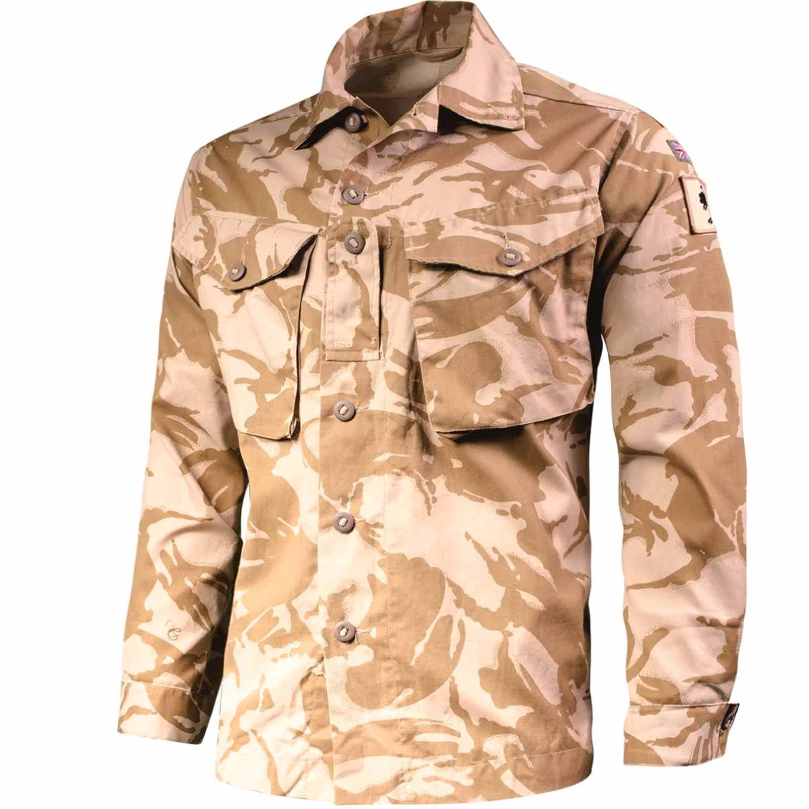 Veste Légère British Army DPM/Desert DPM Soldier 95 - Modèle Authentique D'occasion, Taille Standard