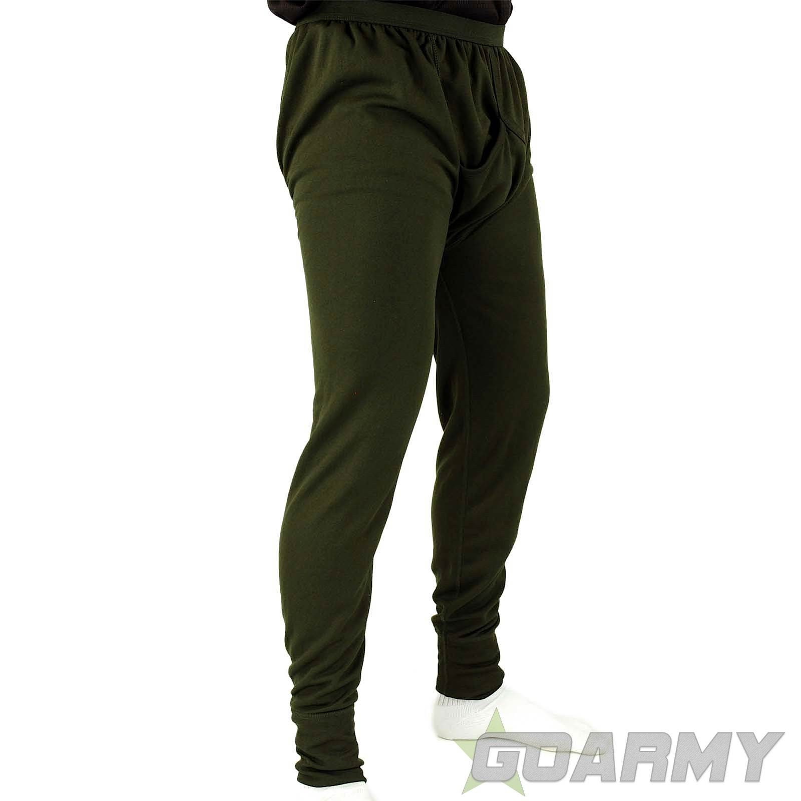 Image of British Army Thermal Olive Long John Trousers