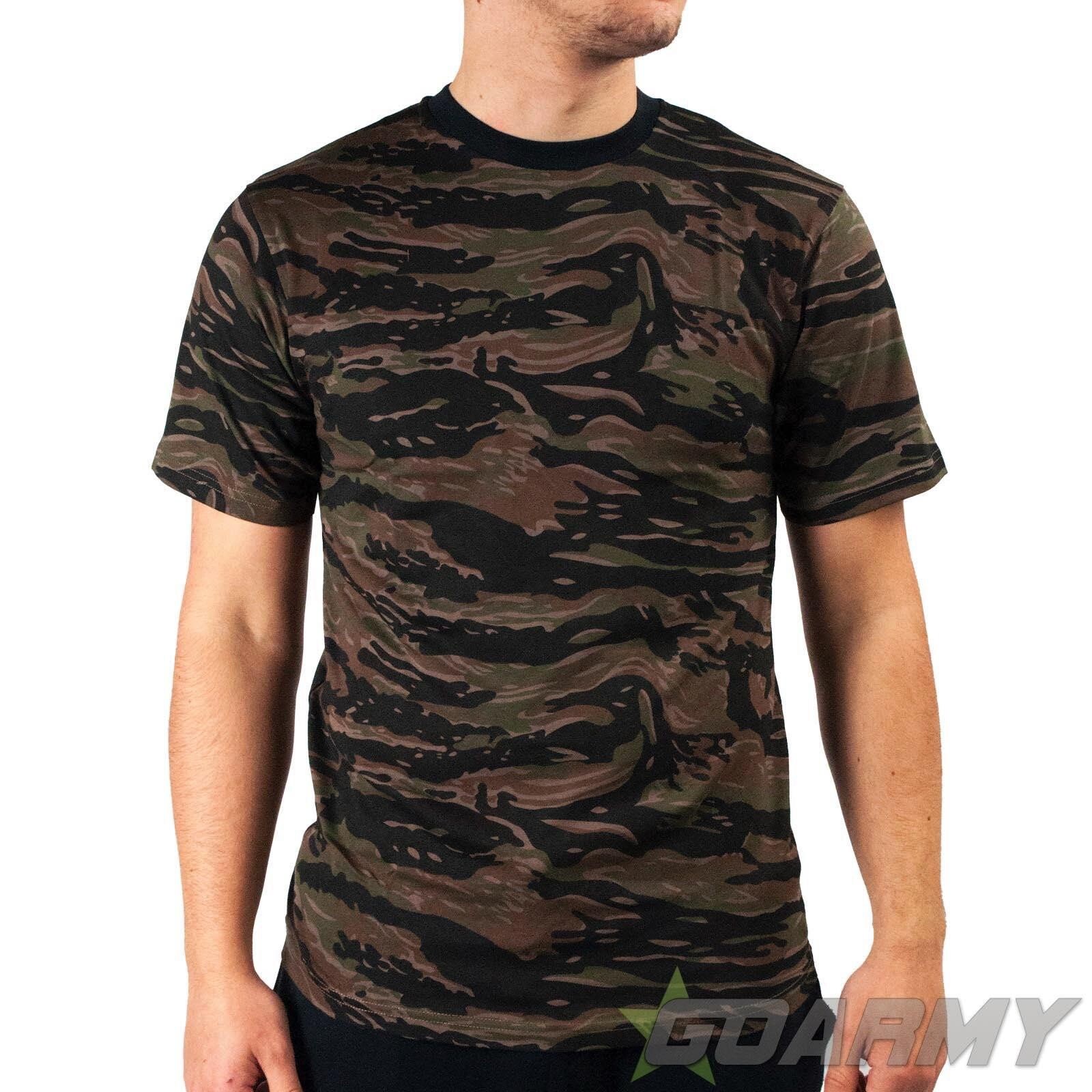 Image of Russian Tiger Stripe Camo Short Sleeve T-Shirt