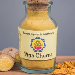 Pitta Churna, Ayurvedic Digestive Spice Mix for Acidity and Inflammation, 100% Organic