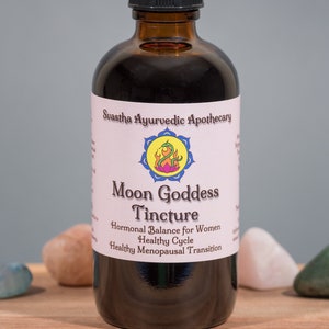 Moon Goddess Tincture, Ayurvedic Formula for Women&#39;s Reproductive Health