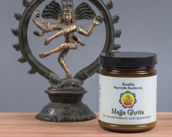 Majja Ghrita, Ayurvedic Herbal Ghee, Support for a Healthy Mind and Nervous System
