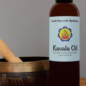 Kavala Oil, Ayurvedic Oil-Pulling Oil, 100% Organic