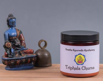 Organic Triphala Churna, Ayurvedic Formula for Cleansing and Rejuvenation