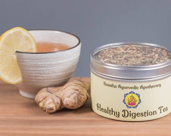 Healthy Digestion Tea, 100% Organic Ayurvedic Blend