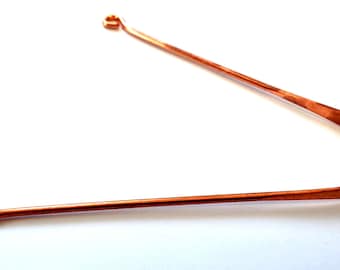 100% Copper Tongue Scraper Or Stainless Steel Tongue Scraper