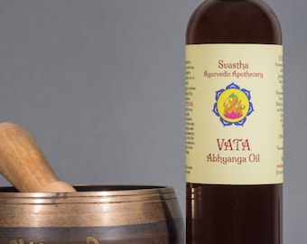 Vata Massage Oil, Ayurvedic Formula, 100% Organic