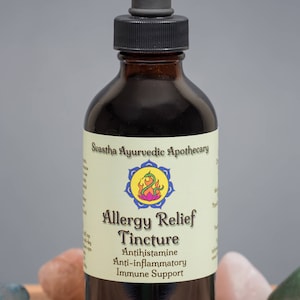 Allergy Relief Tincture,  Organic Ayurvedic Formula