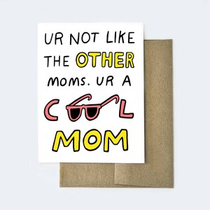 Presente para mãe, para amiga, Garotas Malvadas, para mãe, presente de Dia das Mães, para melhor amiga, cartão de aniversário para mãe, presente legal para mãe, para irmã, mãe legal