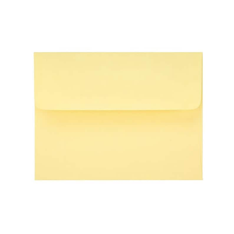 yellow A2 envelope