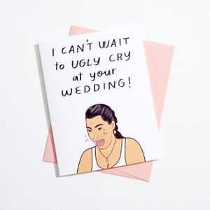 Cartão Kim Kardashian, Cartão de Parabéns, Presente de Casamento, Presentes Engraçados para Noivas, Chá de Panela, Cartão Engraçado de Casamento, Recém-Noivados, Noivado