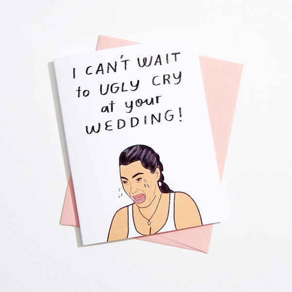 Funny Kardashian Engagement Card