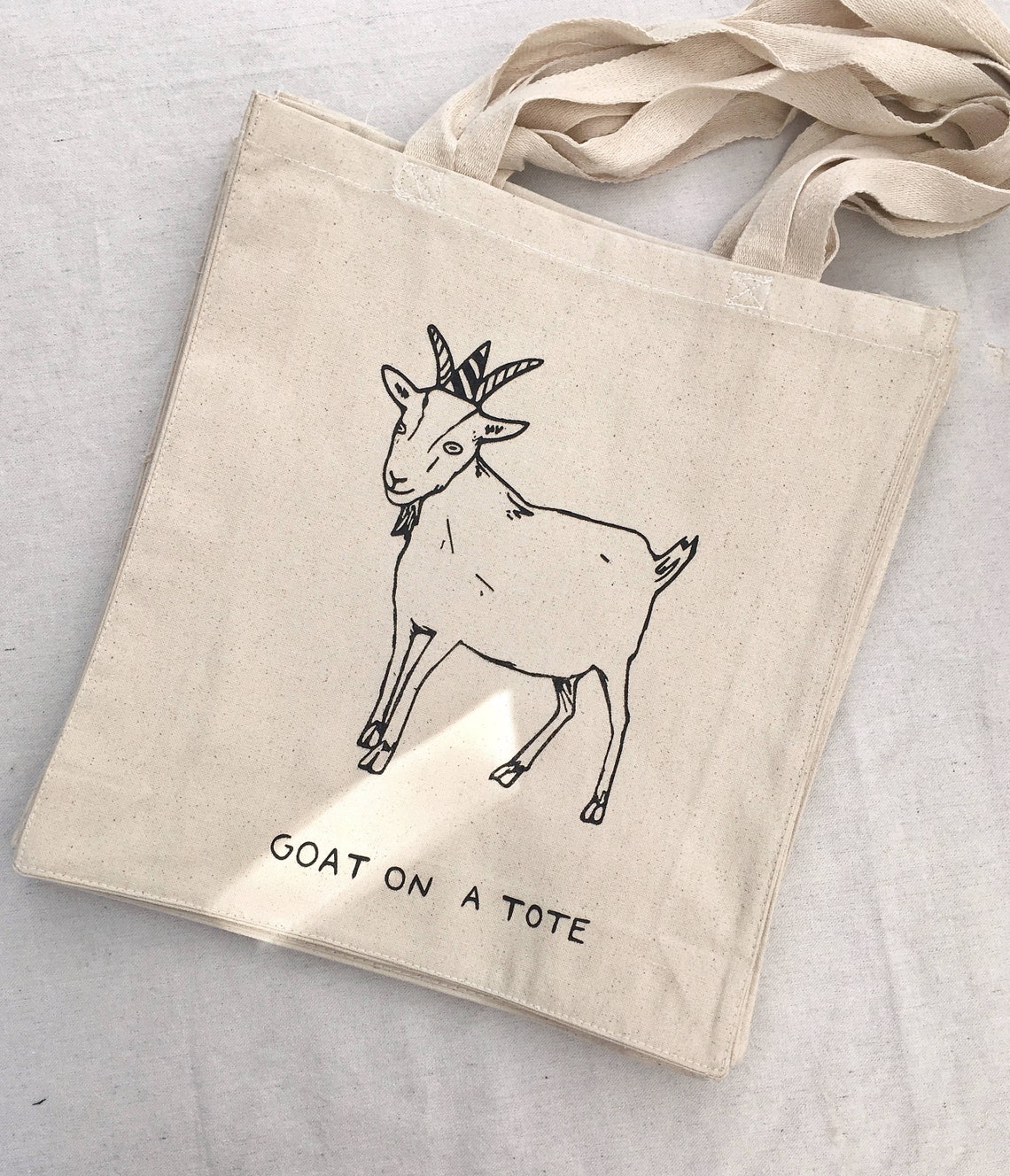 Goat Tote Bag Goat Gifts Funny Tote Bag Etsy
