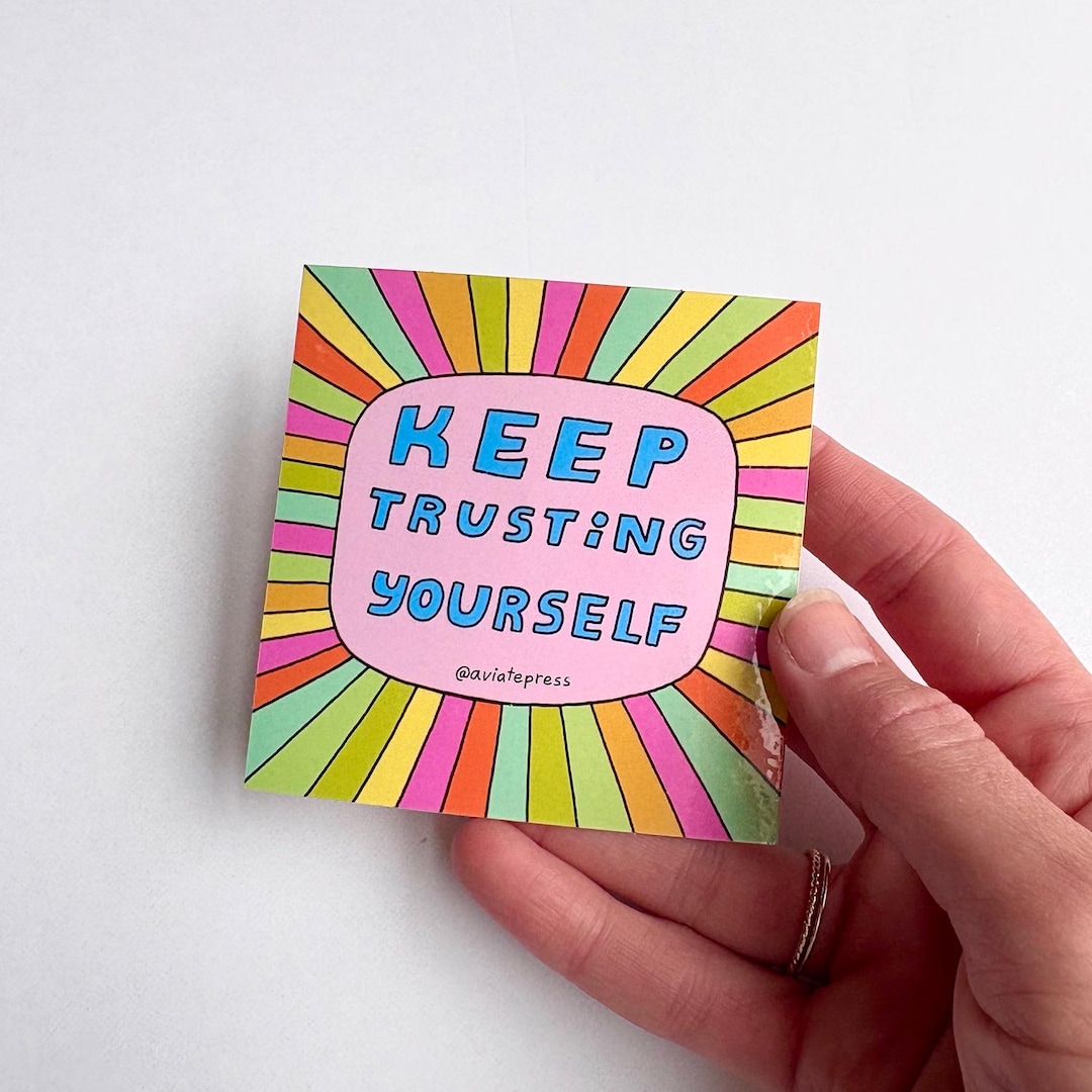 Affirmation Planner Sticker: Mental Health, Self Care, Positive Quote ...