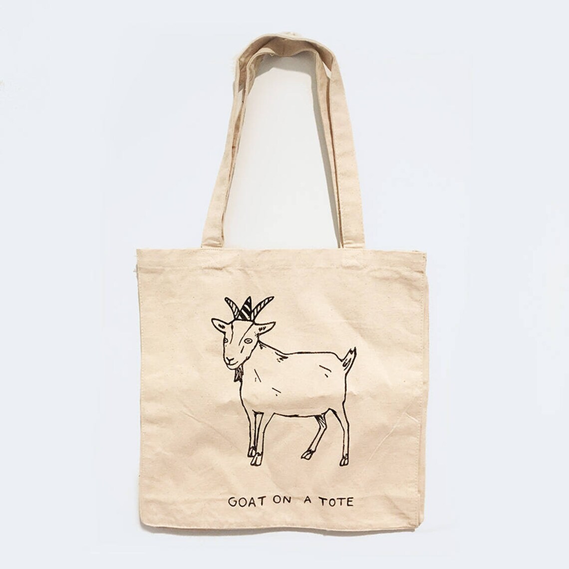 Goat Tote Bag Goat Gifts Funny Tote Bag Etsy