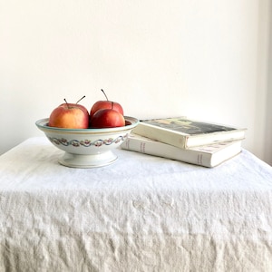 Fine earthenware compote bowl with Louis XVI style decoration