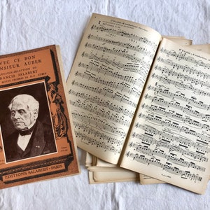 Set of 4 old orchestral scores image 4