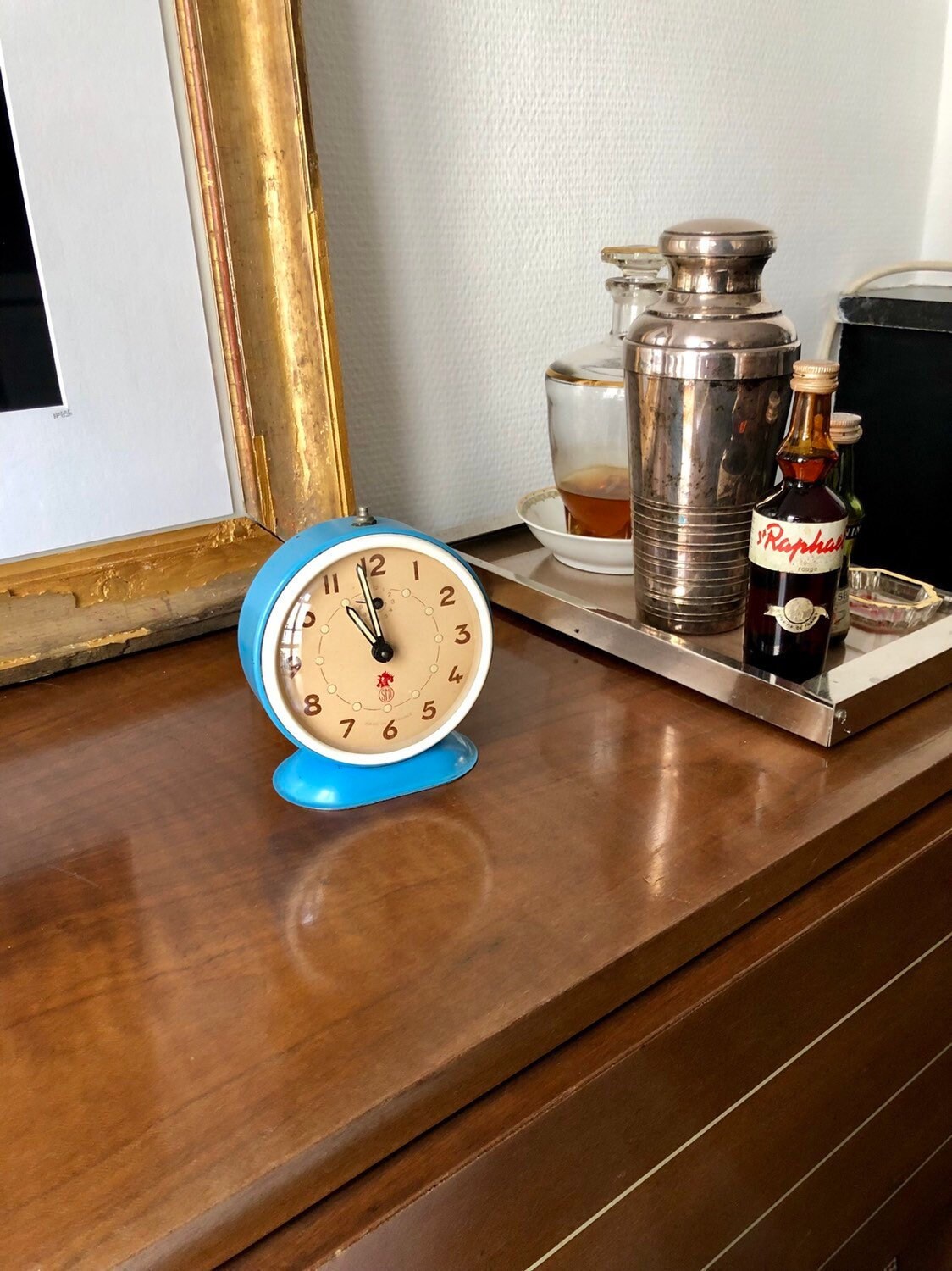 Petit Réveil Smi Bleu