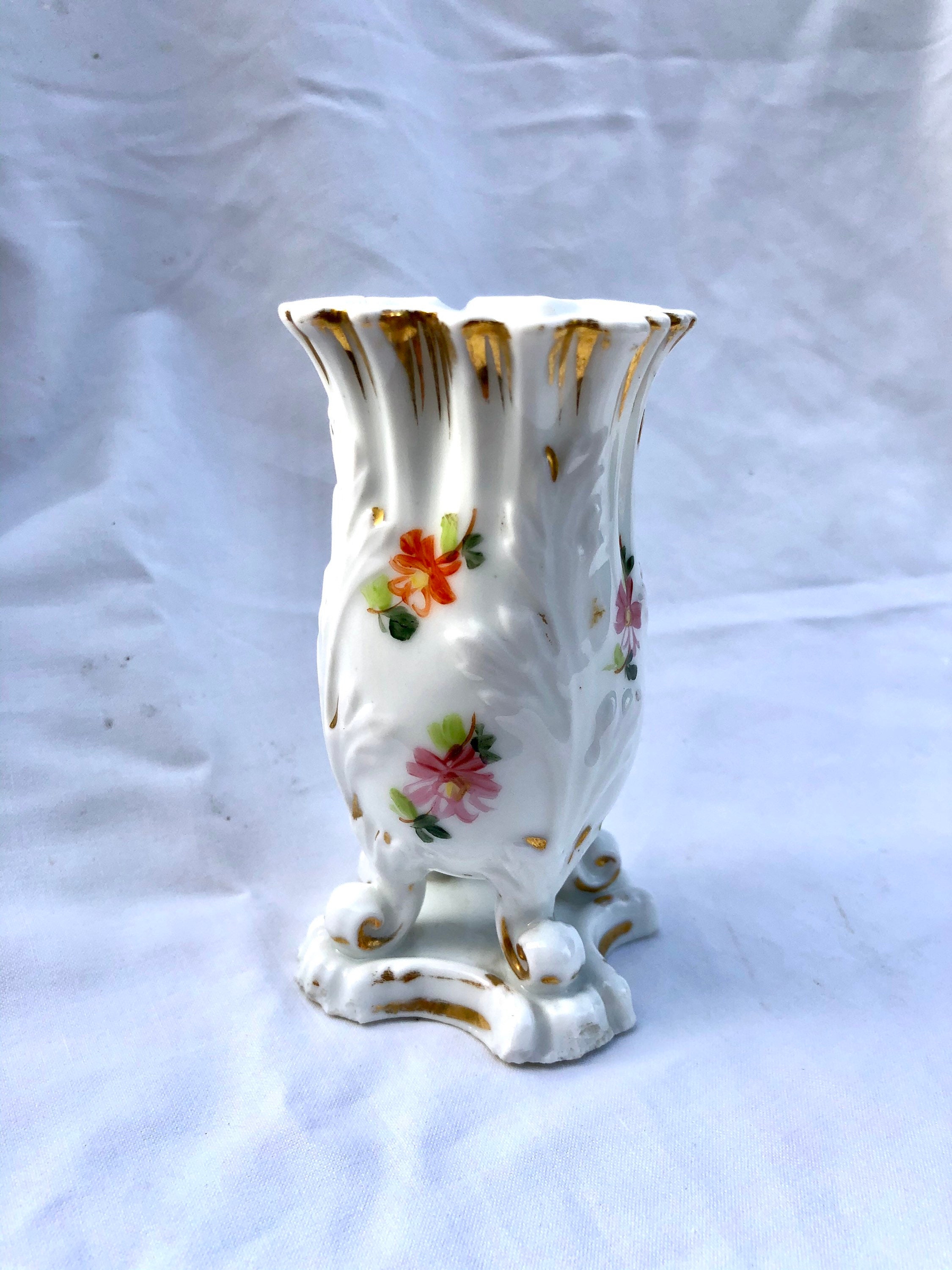 Vase de Mariée en Porcelaine Vieux Paris