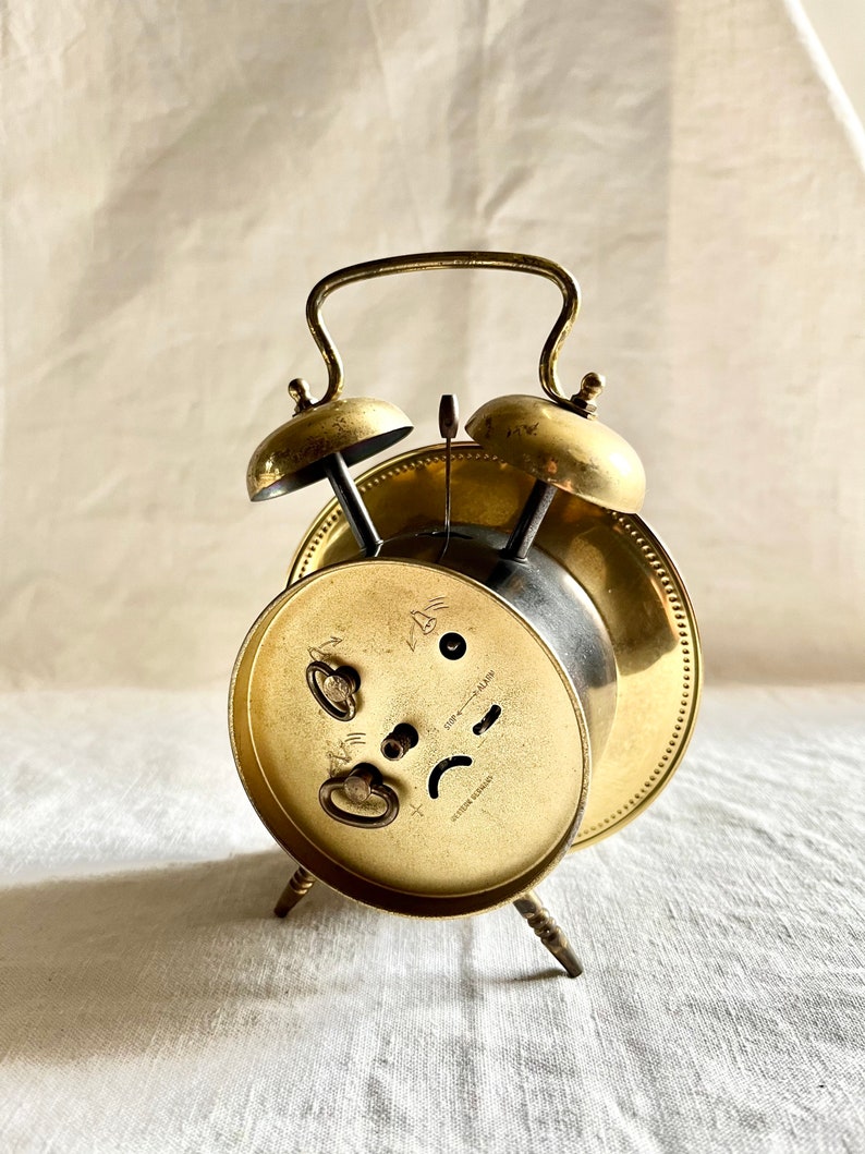 Vintage German Kaiser Mechanical Alarm Clock in the Shape of a Etsy