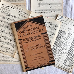 Set of 4 old orchestral scores image 6