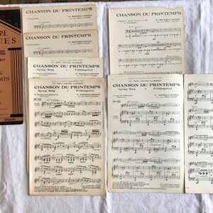 Set of 4 old orchestral scores image 7