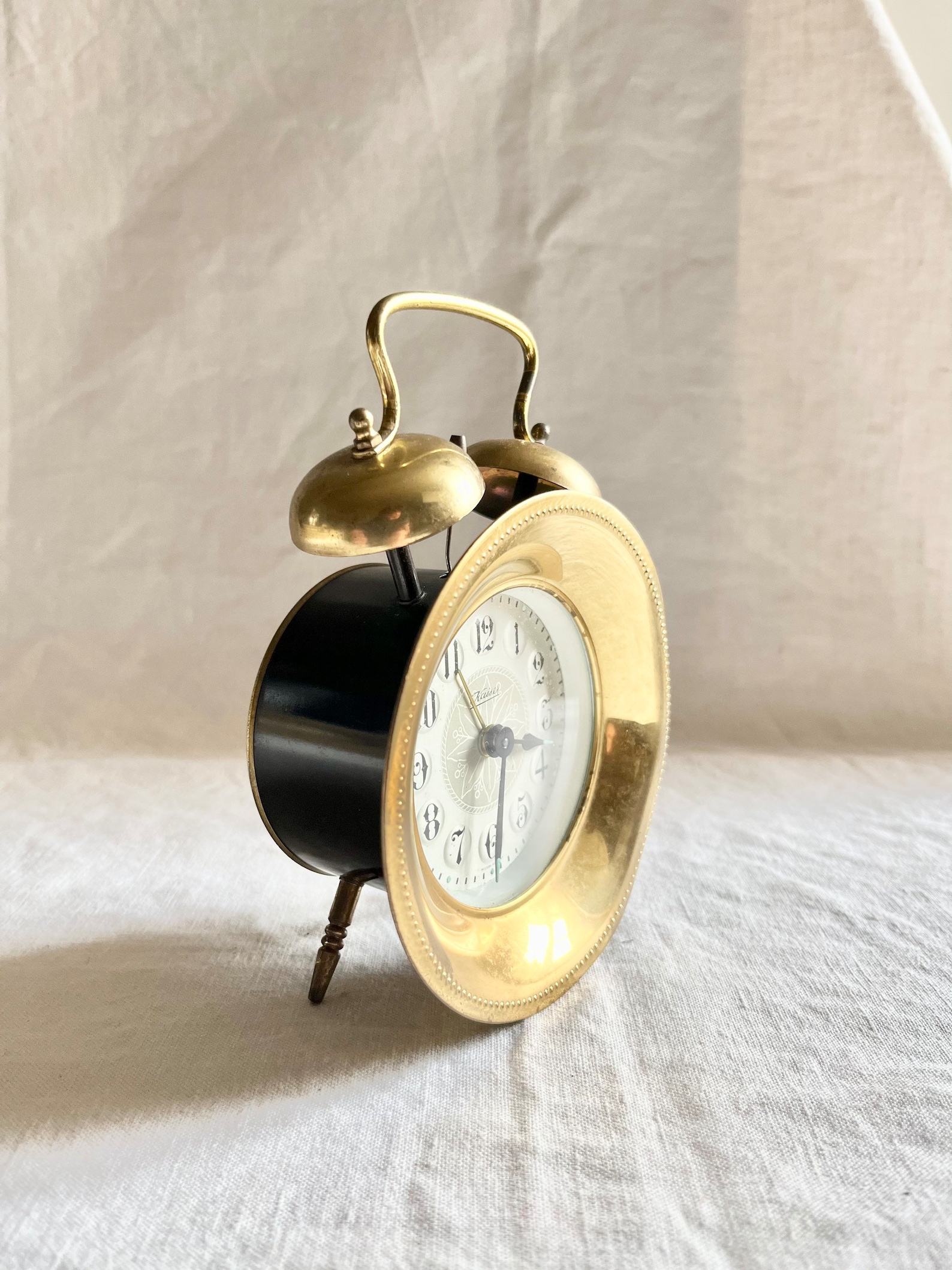 Vintage German Kaiser Mechanical Alarm Clock in the Shape of a Etsy
