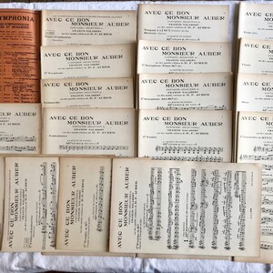 Set of 4 old orchestral scores image 5