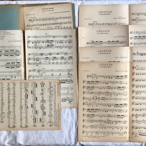 Set of 4 old orchestral scores image 9