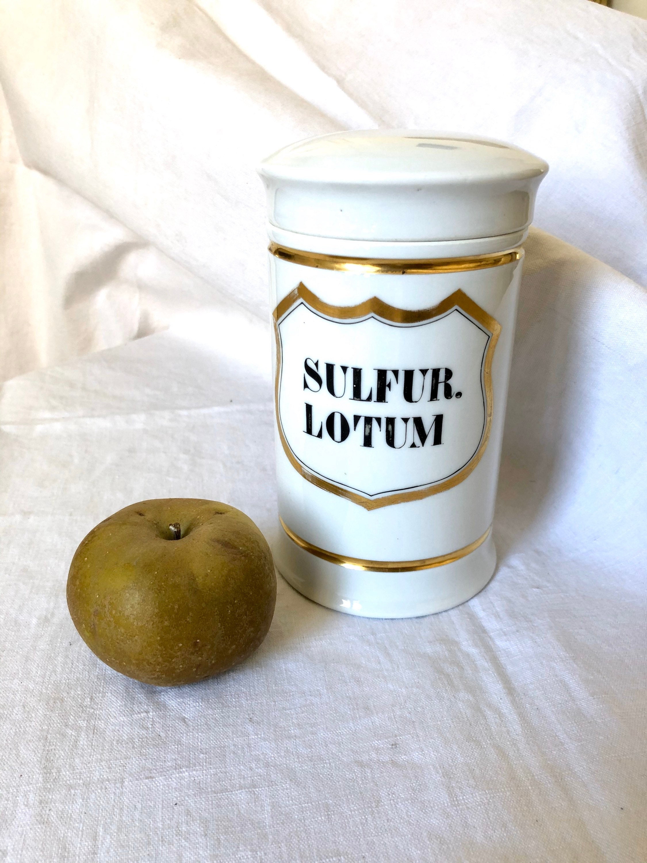 Pot à Pharmacie Époque Restauration 04