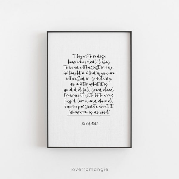 Roald Dahl Etsy UK