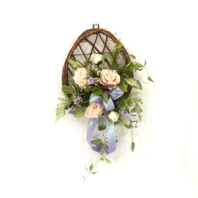 Easter wreaths for front door Easter Wall decor Easter egg wreath Spring wreaths for front door Easter decor Spring wall decor
