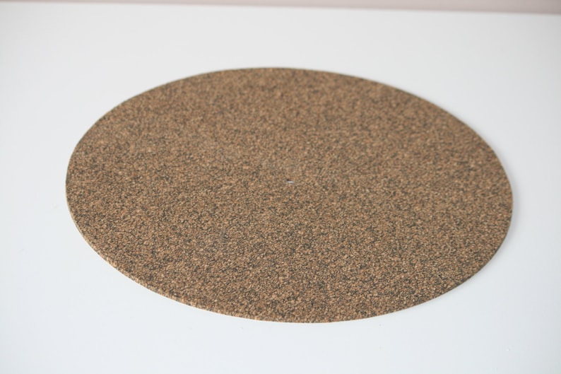 Oscarsaudio Cork/rubber Turntable Mat 3mm Etsy